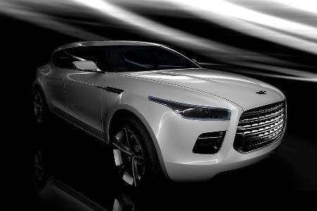Einen ersten Ausblick auf den neuen Lagonda soll eine Studie geben.