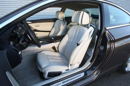 BMW 640i Coupe, Fahrersitz