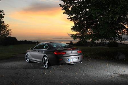 BMW 640i Coupe, Heck, Abendlicht