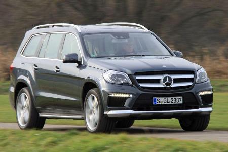 Mercedes GL 350 Bluetec, Frontansicht