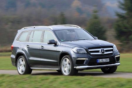 Mercedes GL 350 Bluetec, Frontansicht