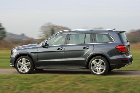 Mercedes GL 350 Bluetec, Seitenansicht