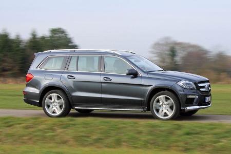 Mercedes GL 350 Bluetec, Seitenansicht