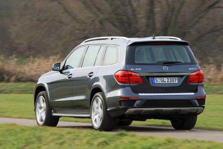 Mercedes GL 350 Bluetec, Heckansicht