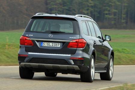 Mercedes GL 350 Bluetec, Heckansicht