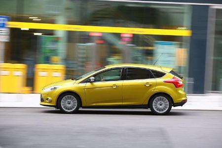 Ford Focus 1.0 Ecoboost, Seitenansicht