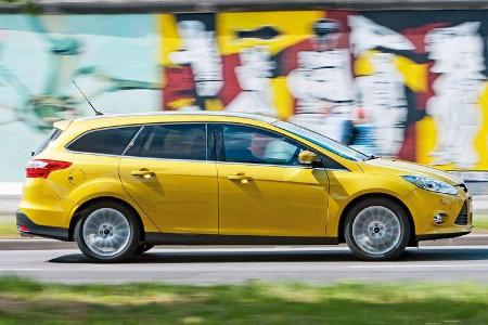 Ford Focus 1.0 Ecoboost, Seitenansicht