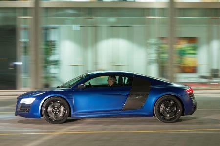Audi R8 V10 Plus, Seitenansicht