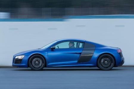 Audi R8 V10 Plus, Seitenansicht
