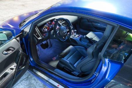 Audi R8 V10 Plus, Cockpit, Lenkrad