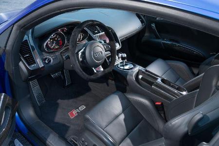 Audi R8 V10 Plus, Cockpit, Lenkrad