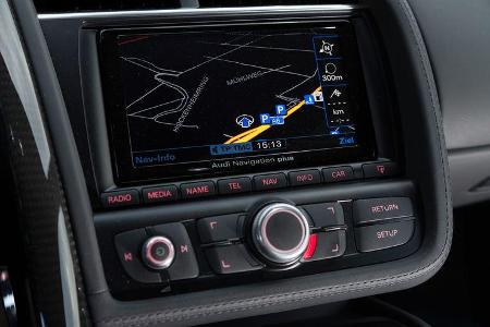 Audi R8 V10 Plus, Monitor, Navi