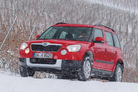 Skoda Yeti 1.8 TSI 4x4 Elegance, Frontansicht