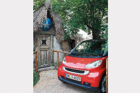 Im Dorf von Asterix und Obelix ging es ziemlich eng zu.
