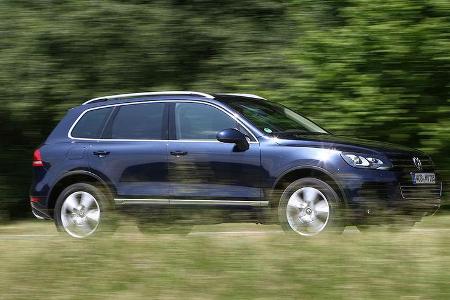 VW Touareg Hybrid Fahrt