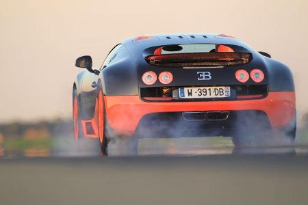 Bugatti Veyron 16.4 Super Sport, Heck
