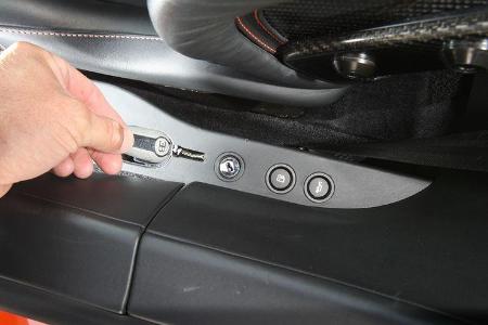 Bugatti Veyron 16.4 Super Sport, Seitentür, Detail