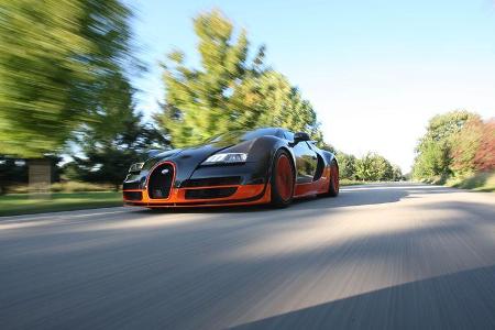 Bugatti Veyron 16.4 Super Sport, Seitenansicht