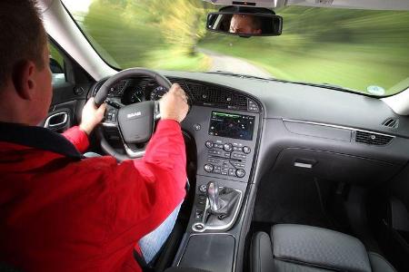 Saab 9-5, Innenraum, Cockpit