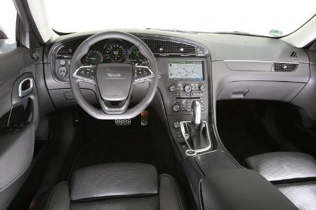 Saab 9-5, Innenraum, Cockpit