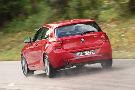 BMW 120d x-Drive, Heckansicht