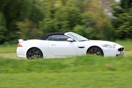 Jaguar XKR-S Cabrio, Seitenansicht