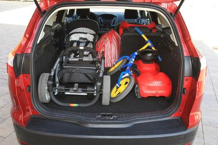 Ford Focus 1.6 Ecoboost Turnier Titan, Laderaum, Ladevolumen