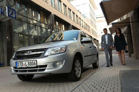 Lada Granta, Frontansicht