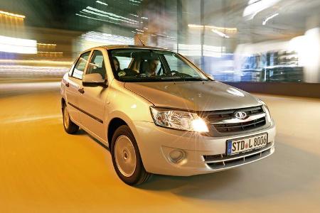 Lada Granta, Frontansicht