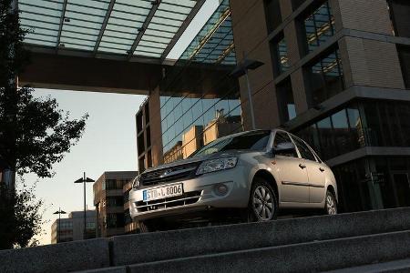 Lada Granta, Frontansicht
