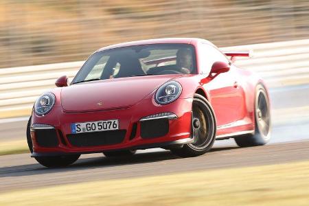 Porsche 911 GT3, Frontansicht, Driften