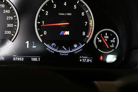 BMW M5, Drehzahlmesser, Rundinstrument