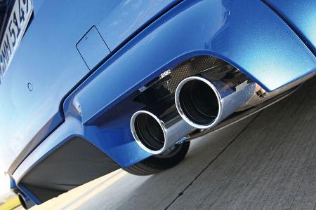 BMW M5, Auspuff, Endrohre