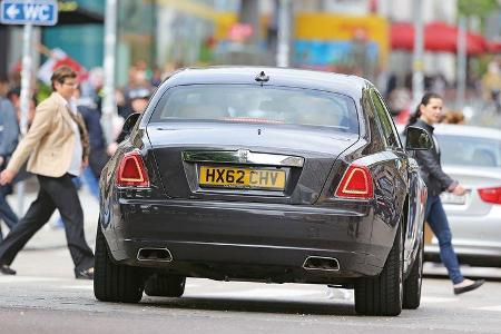 Rolls-Royce Ghost, Heckansicht