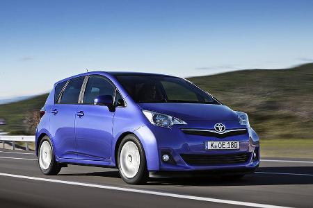 Toyota Verso S, Innenraum