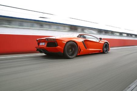 Lamborghini Aventador LP 700-4, Seitenansicht