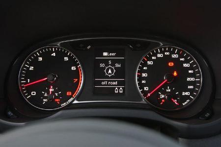 Audi A1, Sitze