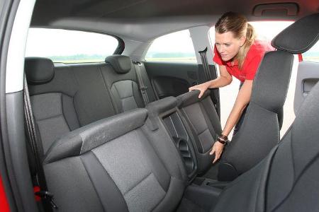 Audi A1, Kofferraum