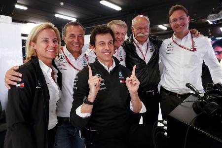 Mercedes-Führungsriege - Formel 1 - GP Spanien - Barcelona - 12. Mai 2018