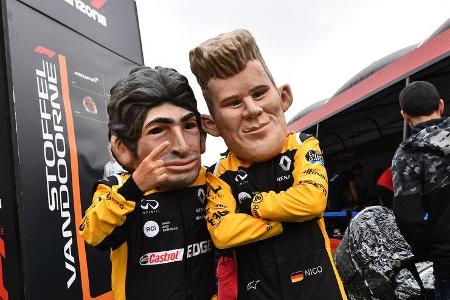 Carlos Sainz & Nico Hülkenberg - Renault - Formel 1 - GP Spanien - Barcelona - 12. Mai 2018