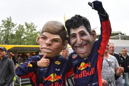 Max Verstappen & Daniel Ricciardo - Red Bull - Formel 1 - GP Spanien - Barcelona - 12. Mai 2018