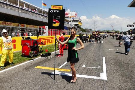 Grid Girls - GP Spanien 2016 - Barcelona