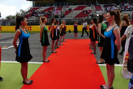 Grid Girls - GP Spanien 2016 - Barcelona