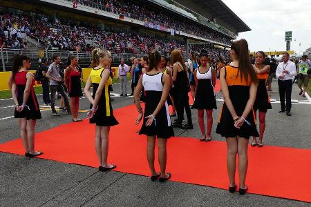 Grid Girls - GP Spanien 2016 - Barcelona
