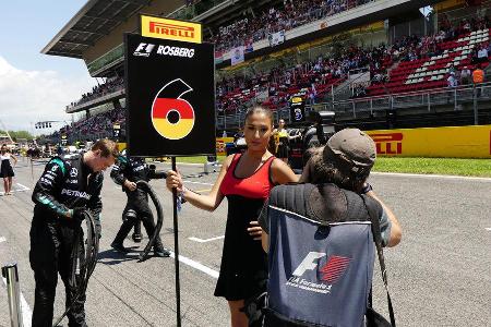 Grid Girls - GP Spanien 2016 - Barcelona