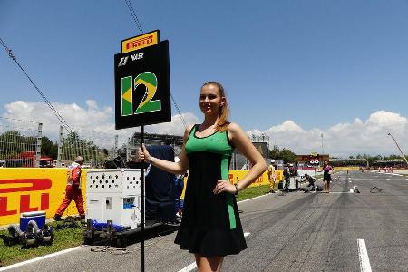 Grid Girls - GP Spanien 2016 - Barcelona