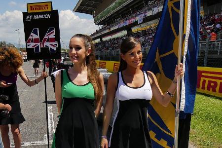 Grid Girls - GP Spanien 2016 - Barcelona