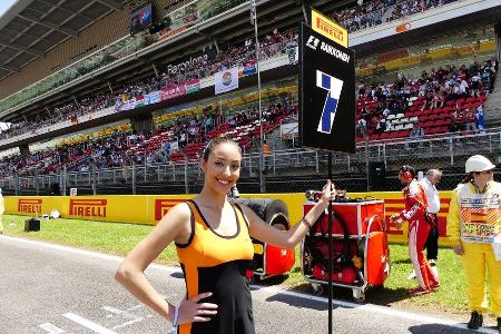 Grid Girls - GP Spanien 2016 - Barcelona