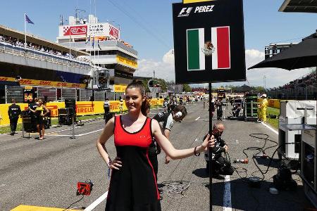 Grid Girls - GP Spanien 2016 - Barcelona
