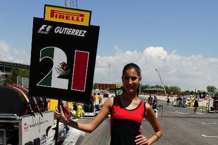Grid Girls - GP Spanien 2016 - Barcelona